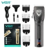 VGR657 Metal oil Hair Clipper, household electric clipper, fine-tuning gradient hair clipper, professional engraved trimming tool for hair salons details Picture